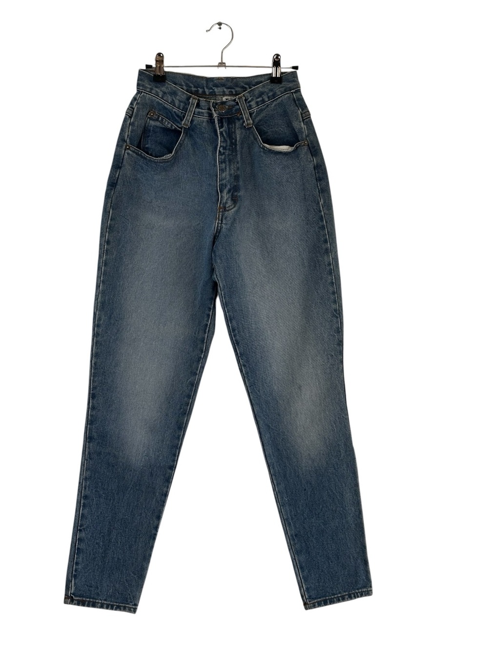 Vintage Pure Energy High Rise Tapered Mom Jeans Medium Wash Y2K Sz 6